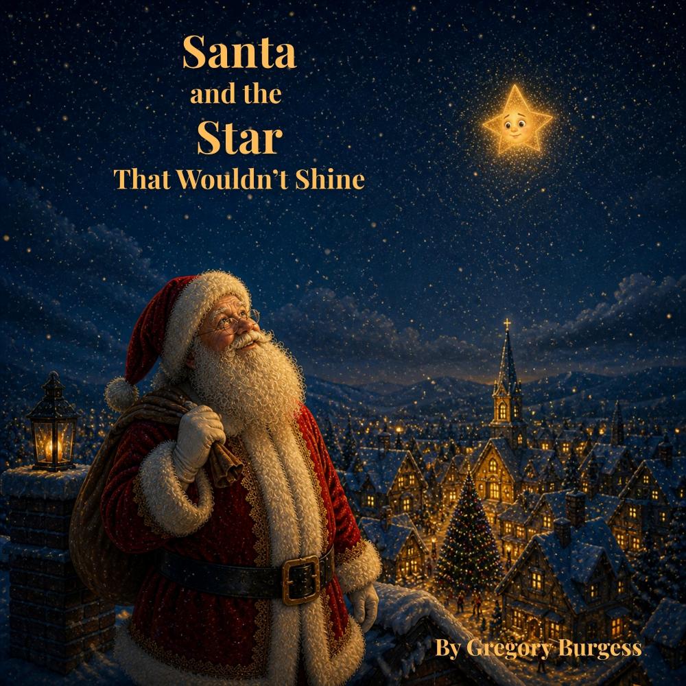 Santa and the Star That Wouldn’t Shine book cover