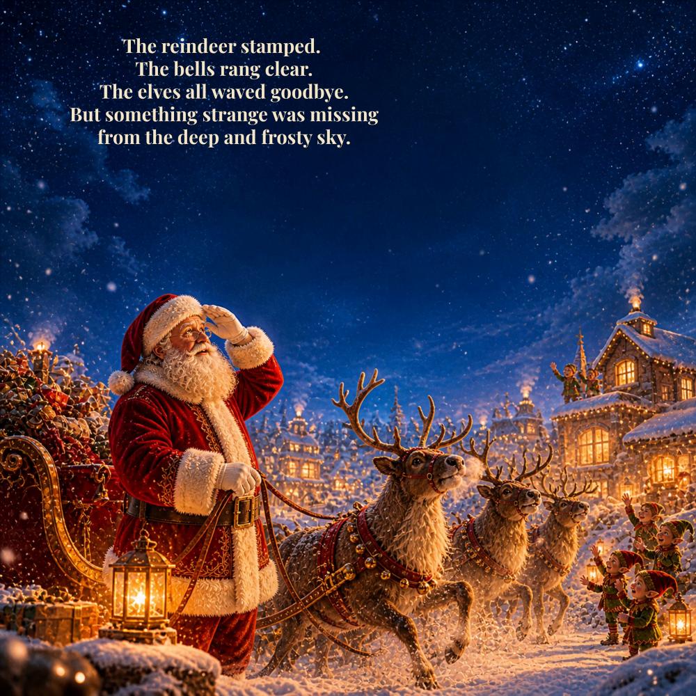 Preview page from Santa and the Star That Wouldn’t Shine